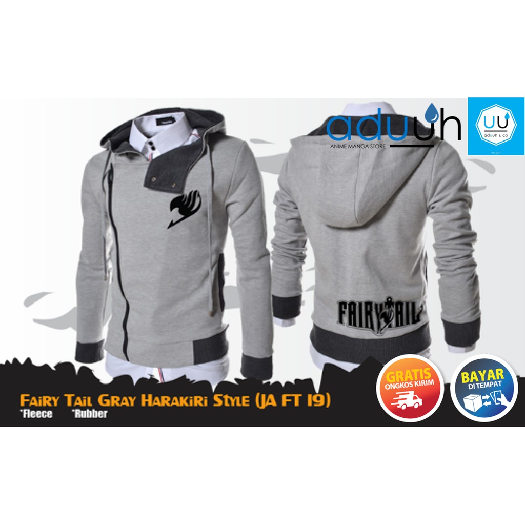 PROMO JAKET ANIME HARAKIRI FAIRY TAIL ABU
