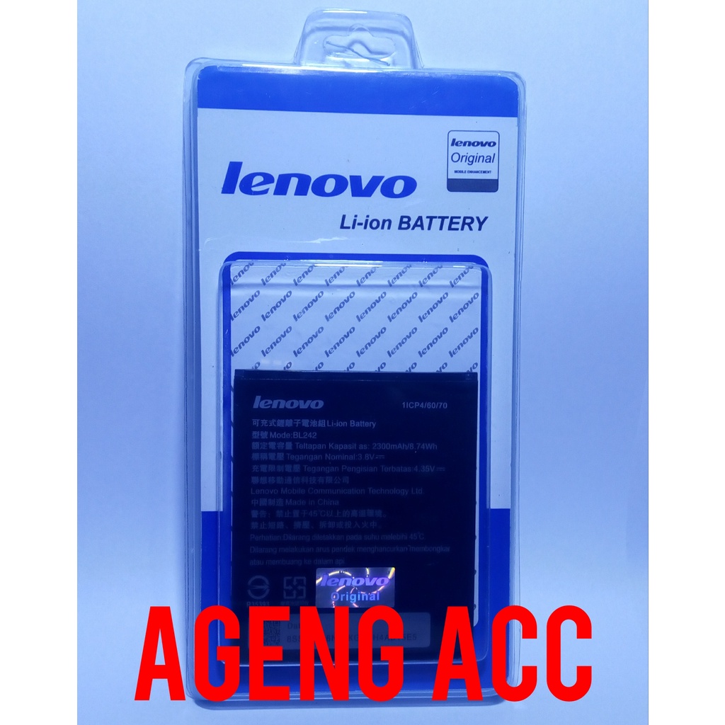 Baterai Lenovo A6000 A6000 Plus A6010 Batre Battery