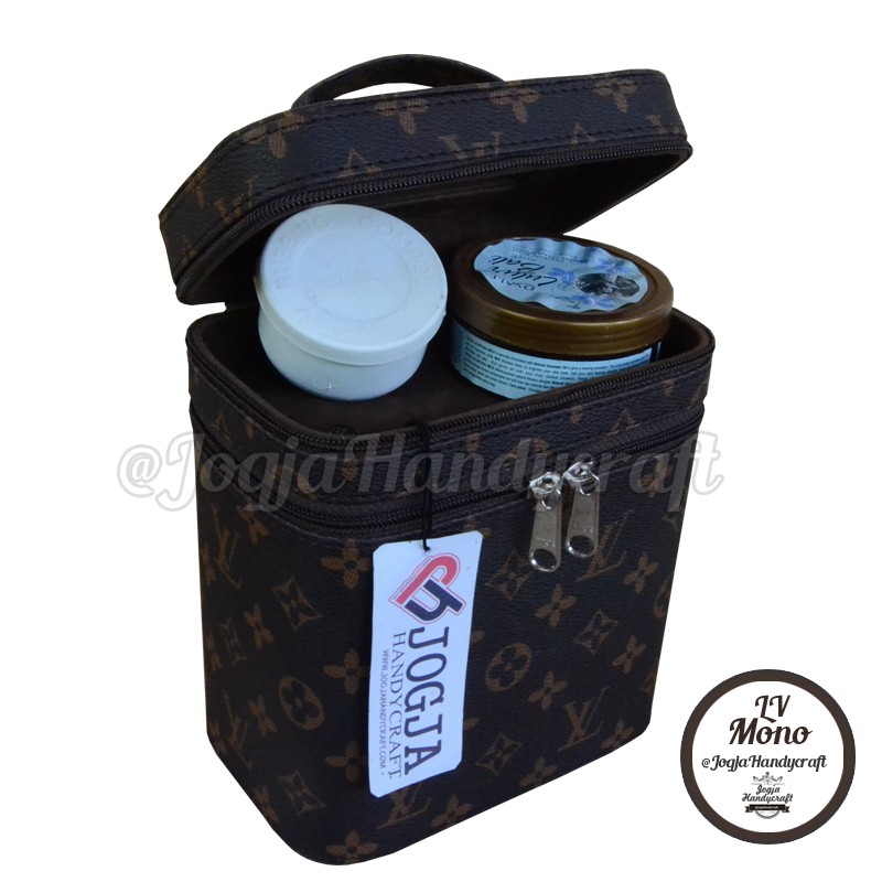 Monogram Traveller Make Up Case / tempat Kosmetik