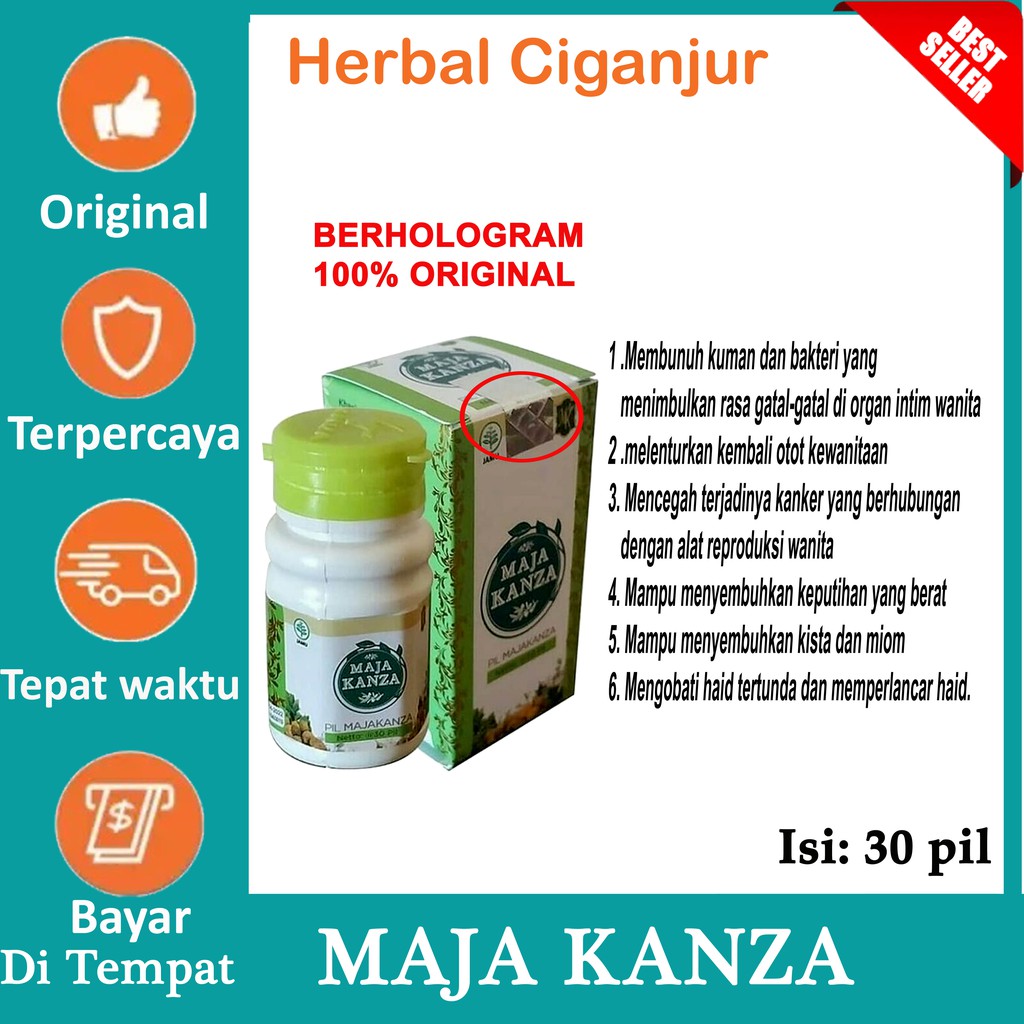 MAJAKANZA / MANJAKANI KANZA / MANJA KANZA ASLI ORIGINAL isi 30 Pil - jaminan asli