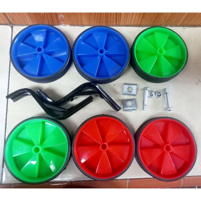 Roda samping sepeda anak 12" - 18" roda bantu 14" roda samping 16" sepeda anak roda bantu samping