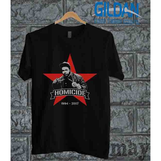 kaos band homicide tshirt original gildan softstyle homicide 09