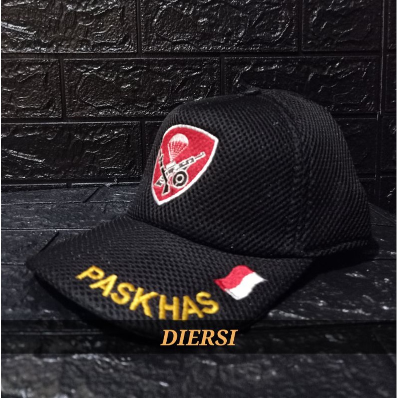 TOPI DOUBLE MESH BORDIR PASKHAS/TOPI PASKHAS BORDIR