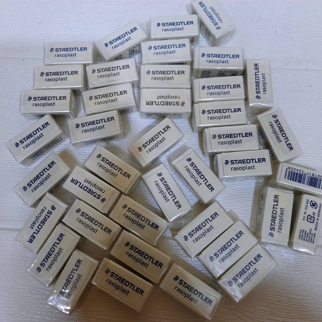 

Penghapus/Eraser/Setip/Stip Pensil Staedtler/Stedler/Staedler 526-B40 Putih SS53