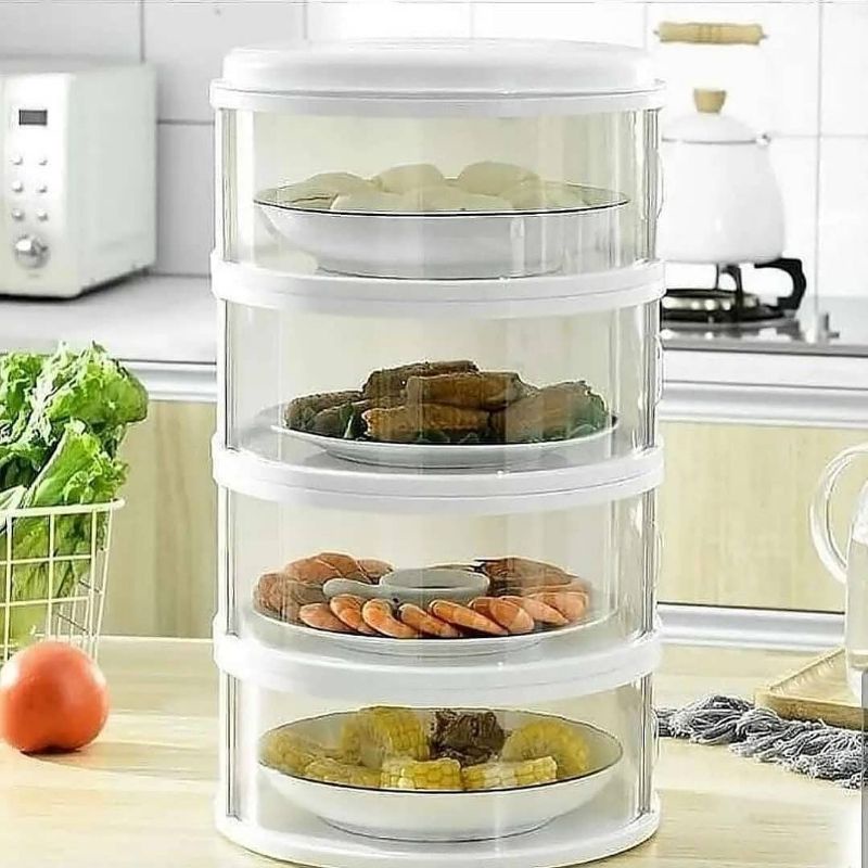 Tudung Saji Food Cover 4 Susun Warna random