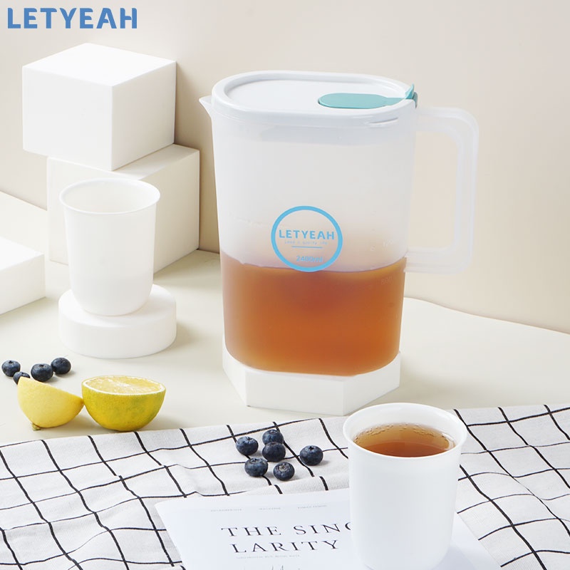 letyeah Water jug plastik 5 in 1/Teko Air Teh 2400ml