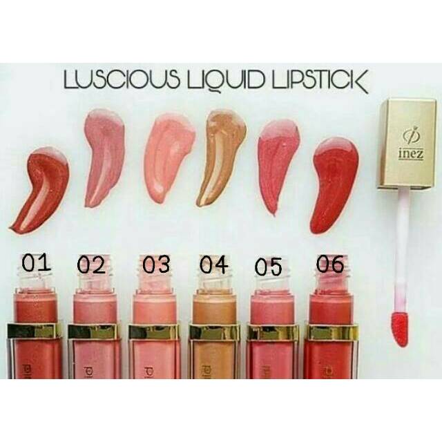 INEZ LUSCIOUS LIQUID LIPSTIK(LIP GLOSS)