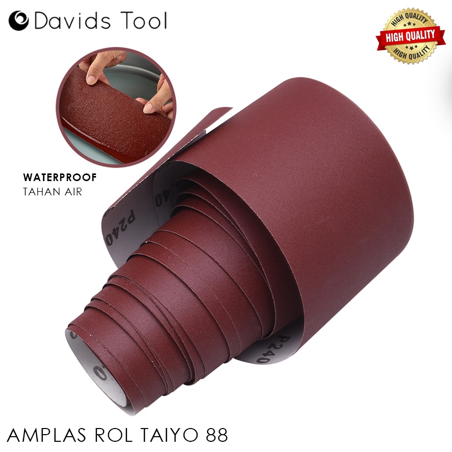 Amplas Meteran Roll Kayu Tembok Ampelas Rol Taiyo 88