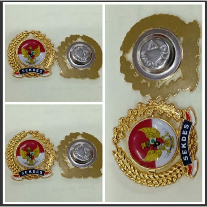 PIN SEKERTARIS DESA MAGNET BROS SEKDES MAGNET PIN PERANGKAT DESA MAGNET