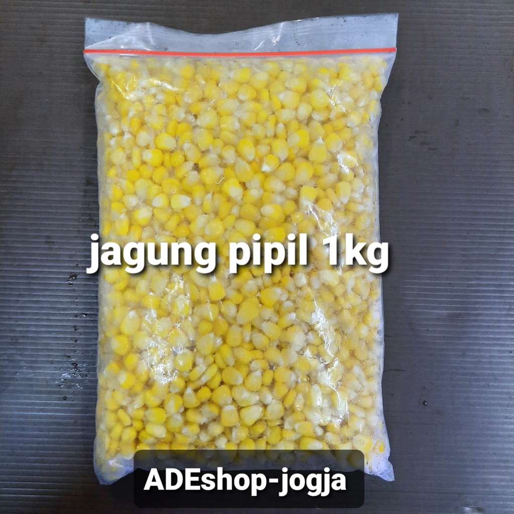 Jagung beku frozen 1 kg corn pipil manis polos jasuke
