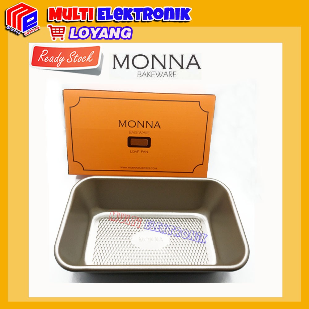 Loyang Roti Loaf Pan Monna Bakeware - Loyang, Cetakan Kue