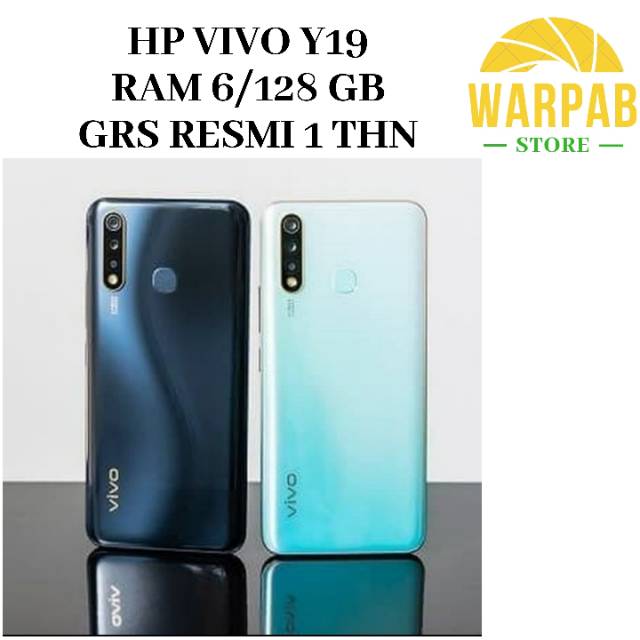 Hp Vivo Y19 6 128 Gb Fifo Y 19 Ram 6gb Internal 128gb Garansi Resmi 1 Tahun Shopee Indonesia