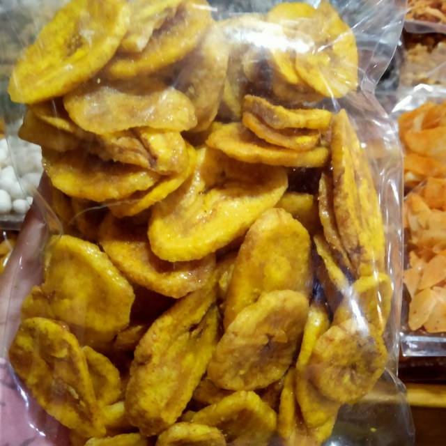 

Keripik pisang manis 250 gr