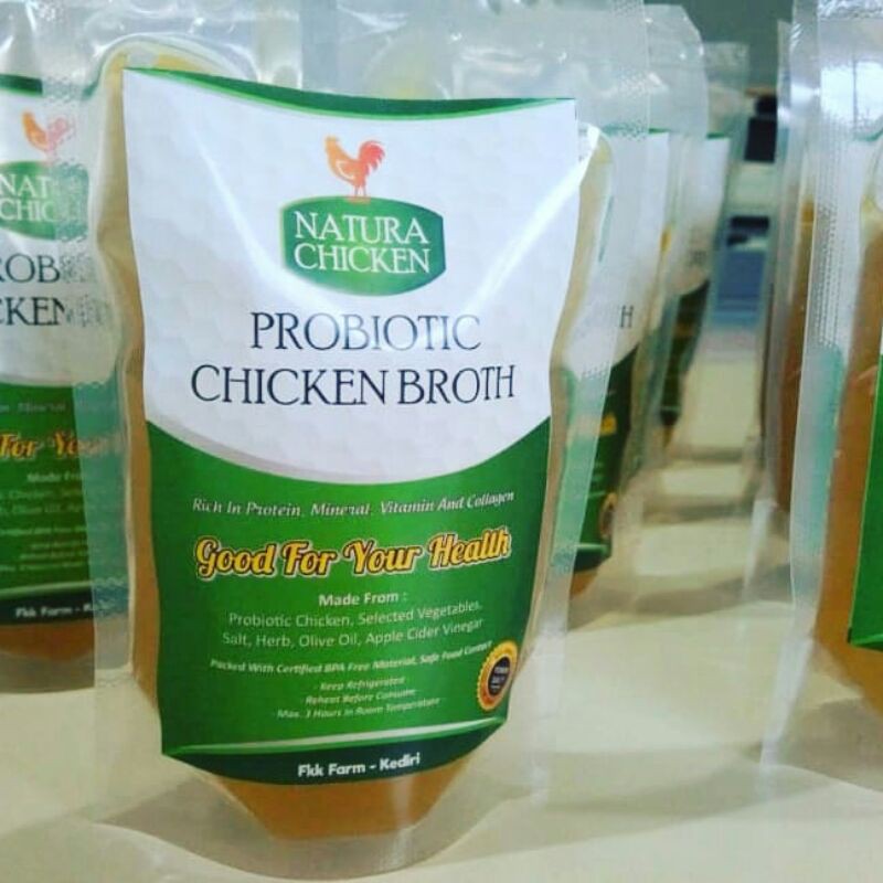 

Chicken Bone Broth (Sari Pati Ayam Probiotik/Chicken Essence) ukuran 125ml
