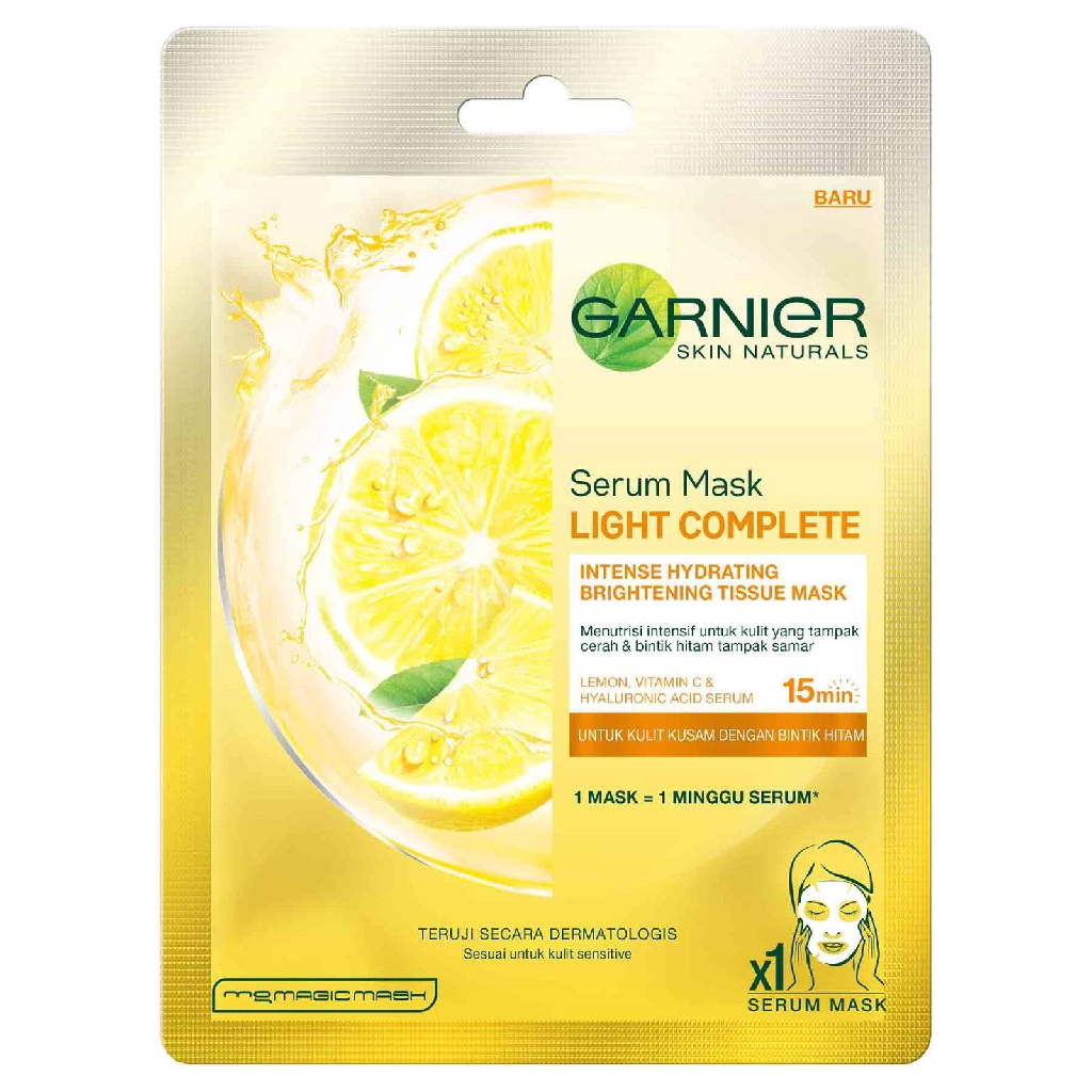 GARNIER Serum Mask Hydra Bomb Light Complete