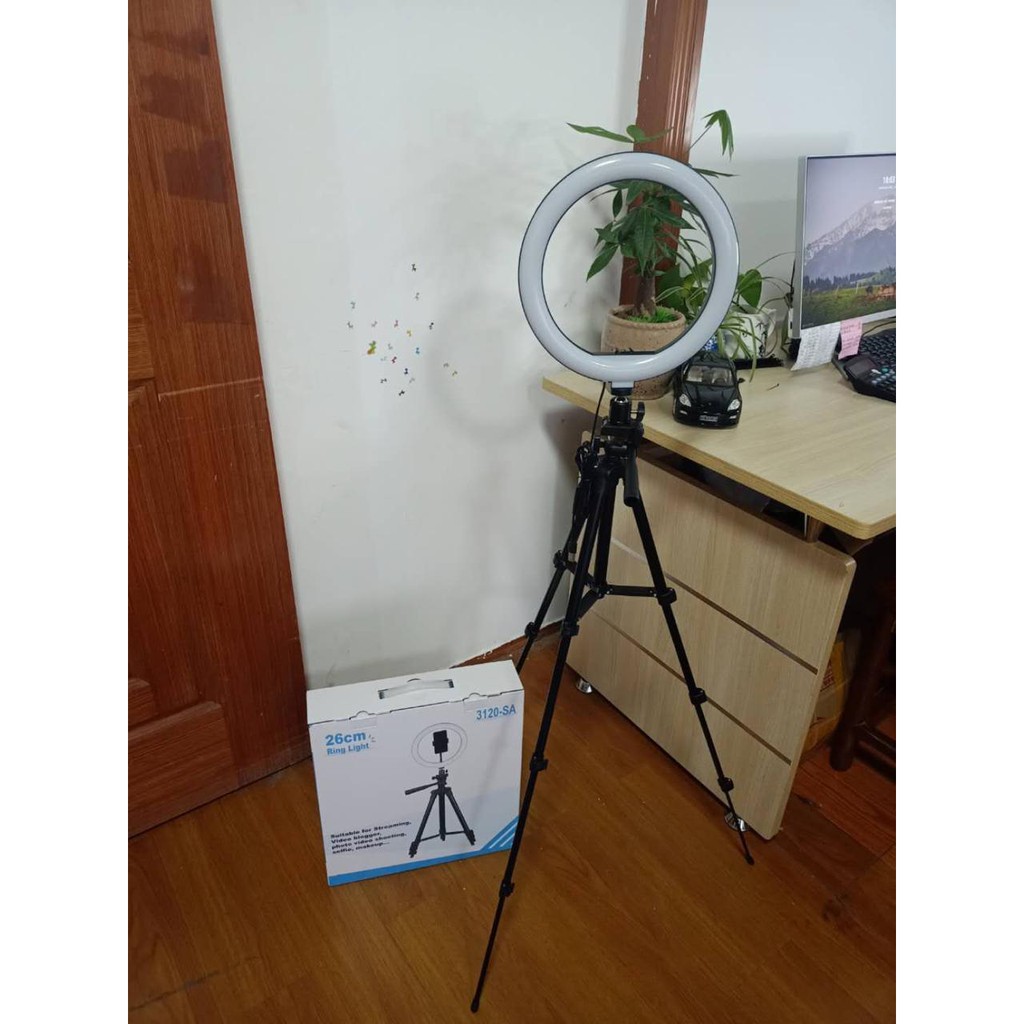 Ring Light 26 CM + Tripod 3120