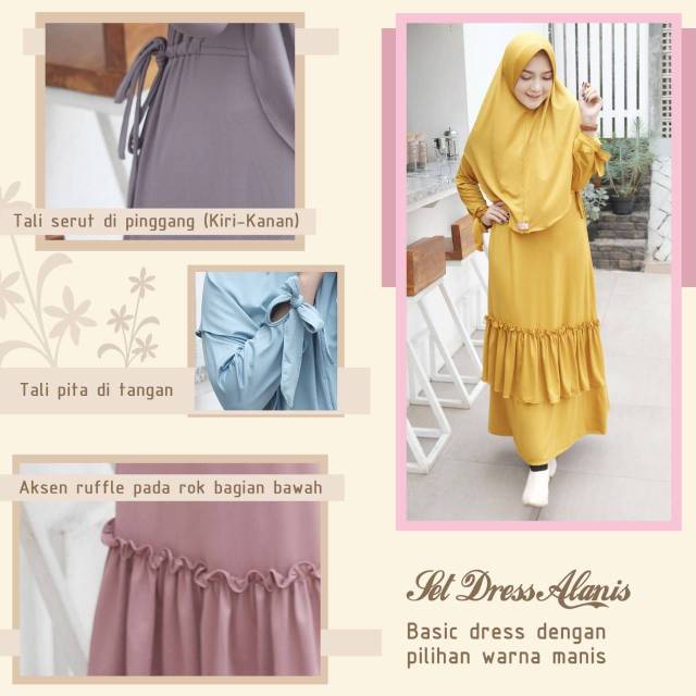 Alanis Dress ori erma hijab