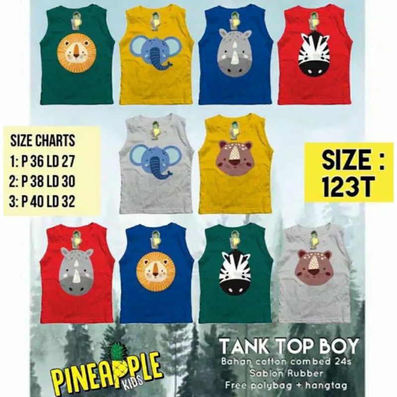 Tanktop Pineapple kids