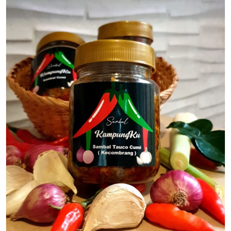 

Sambal Cumi Tauco kecombrang (sambal kampungku )