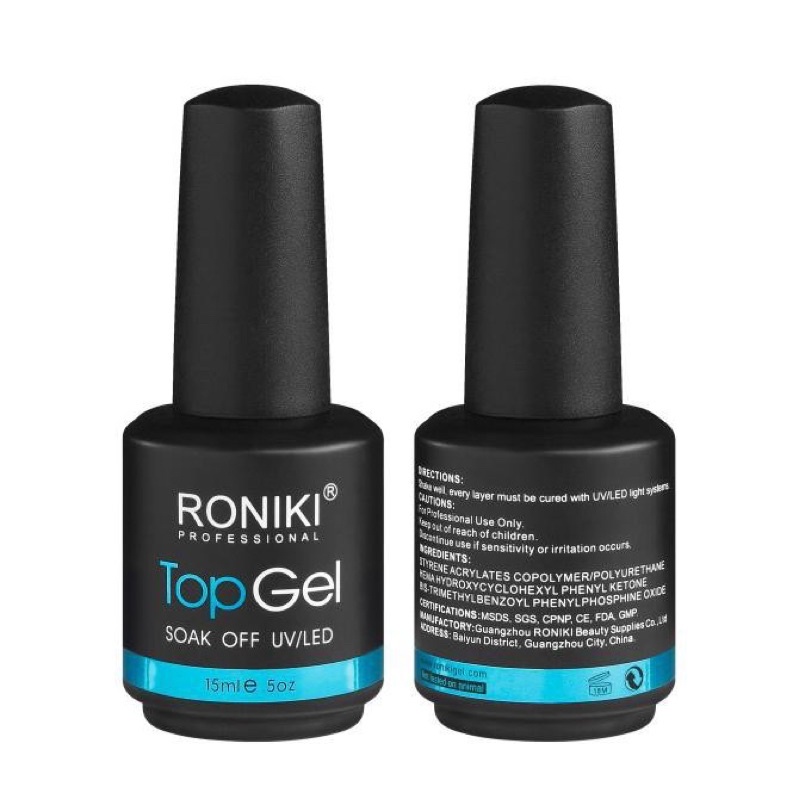 Top it/Top coat kutek gel Roniki 15 ml