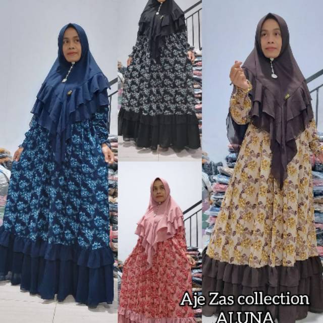 Pesanan gamis bunda wiwiek