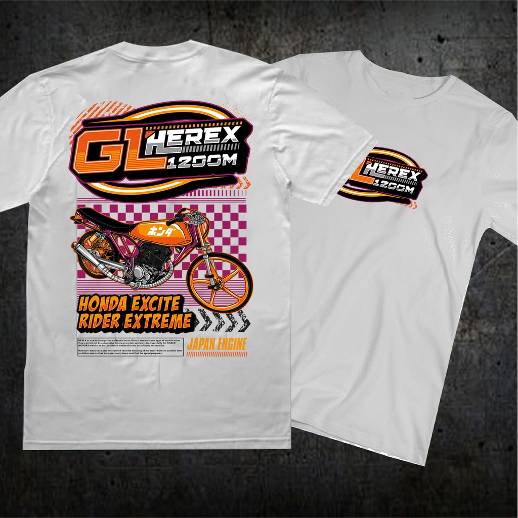 Kaos honda GL / kaos motor honda GL / baju honda GL / baju motor honda GL / kaos sunmori / kaos otom