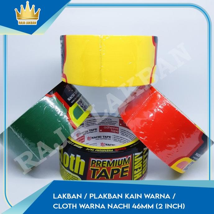 

Big Sale Lakban / Plakban Kain Warna / Cloth Warna Nachi 46mm (2 inch) Big Sale