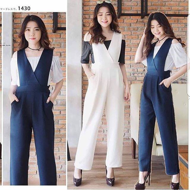 SET OVERALL + INNER SABRINA//OUTER BAHAN SCUBA IMPORT +INNER SPANDEX HQ