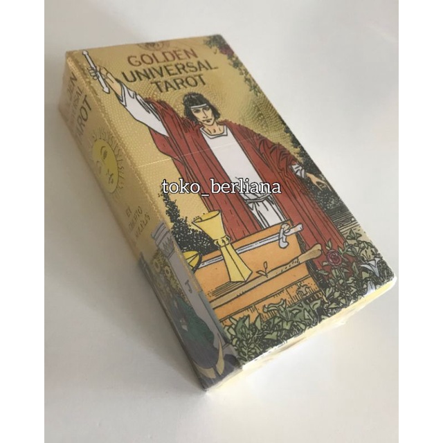 Golden Universal Tarot Lo Scarabeo [Readystock Sealed]