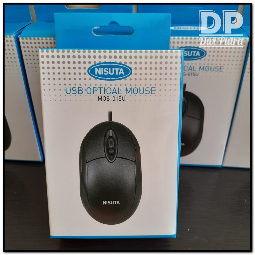 MOUSE MIKUSO MOS-015U // USB OPTICAL KABEL CABLE // MOS 015U MOUSE RINGAN KECIL MINI PORTABLE