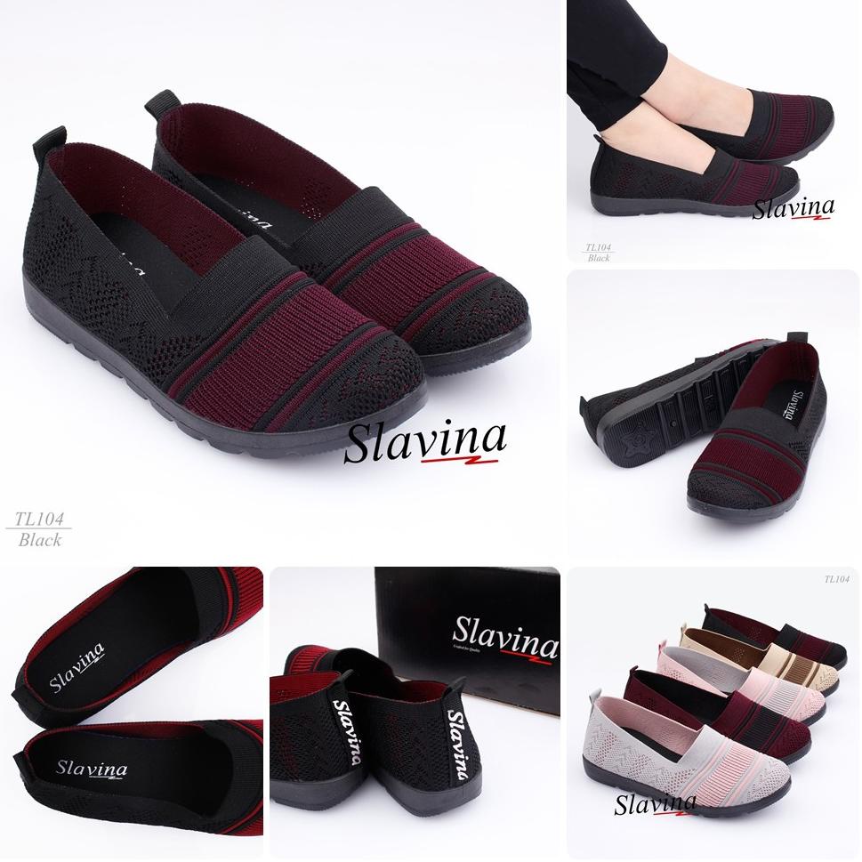 [PROMO 0A075] Sepatu Slavina Nadiya FlyKnit TL104 Diskon