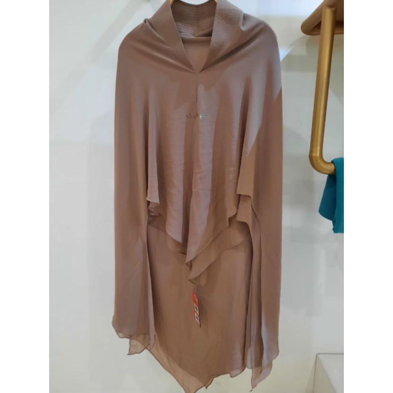 Khimar sisesa sale khimar short naomi dusty brown