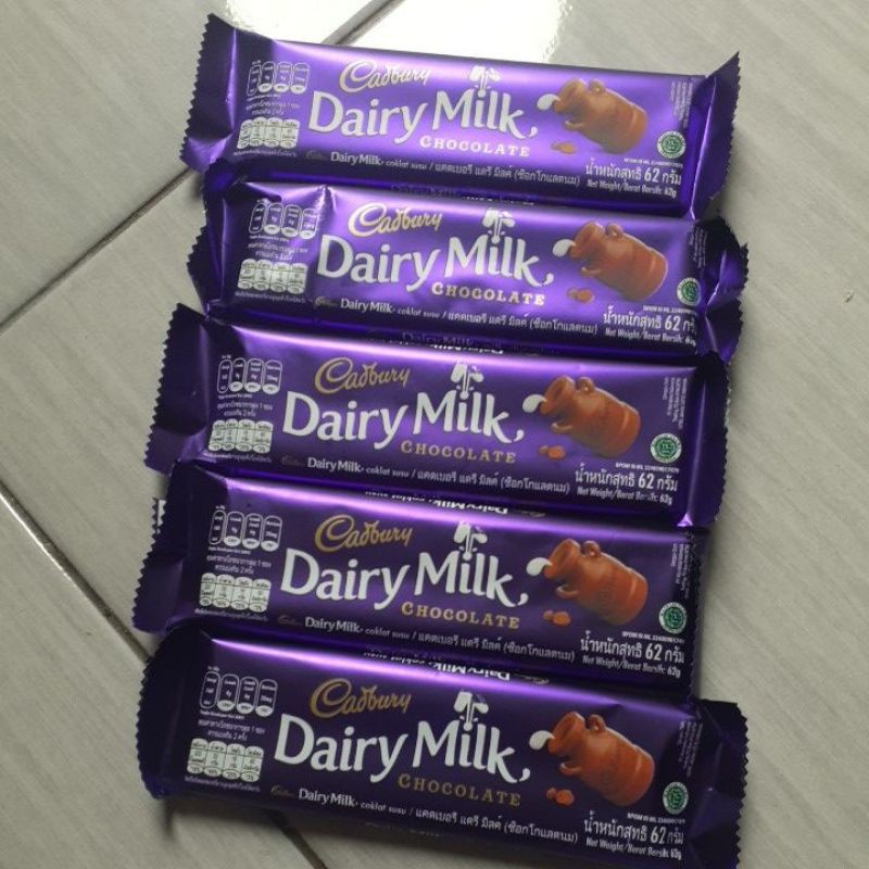 [PROMO] Coklat Cadbury 62gram/Cadbury Cokelat/Chocolate/62 gram
