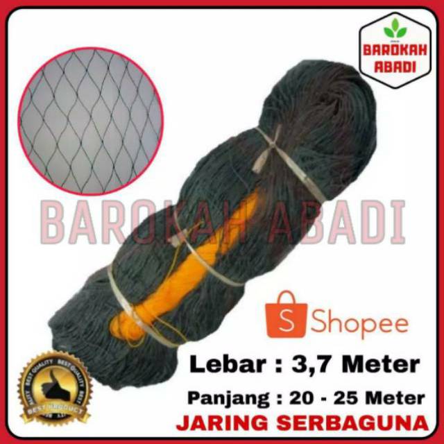 Jaring Kandang Ayam Lebar 3.7 Meter /Jaring Serbaguna /Jaring Pagar /Jaring Taman /Jaring Kebun