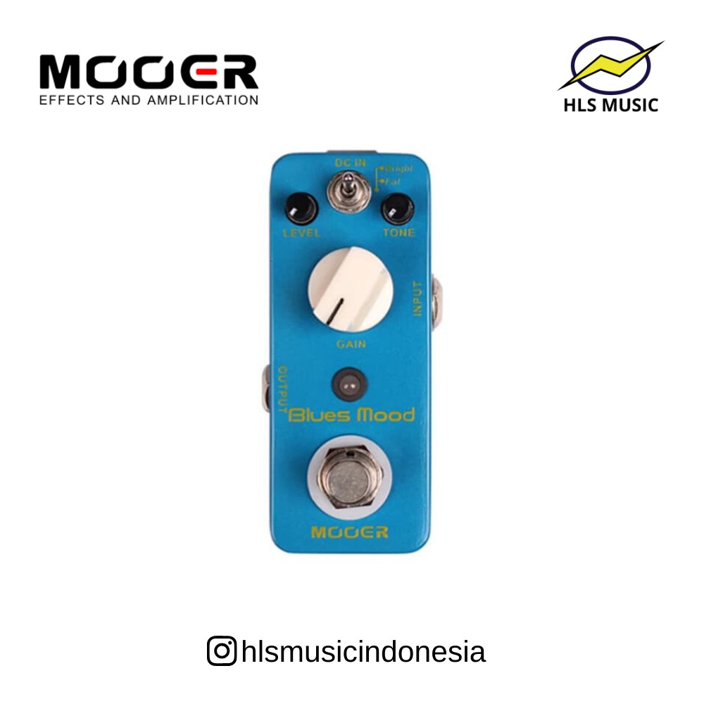 MOOER PEDAL SMA-BLUES MOOD EFEK GITAR ELEKTRIK