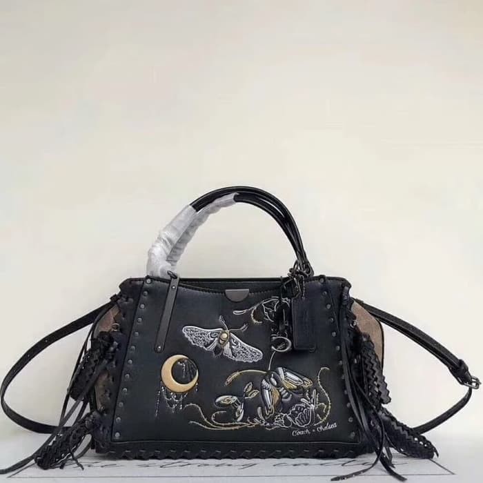 Coach Bag Dreamer In Signature Canvas With Butterfly Tattoo - Tas Coach ORIGINAL Asli Authentic