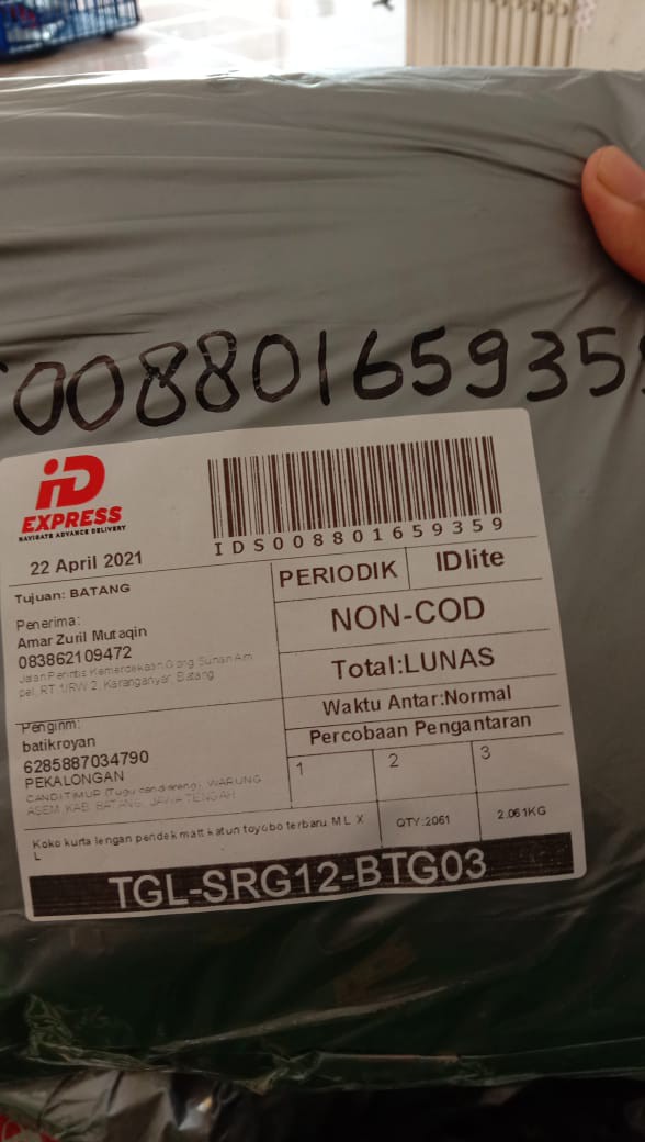 Atasan Batik Wanita M L Xl