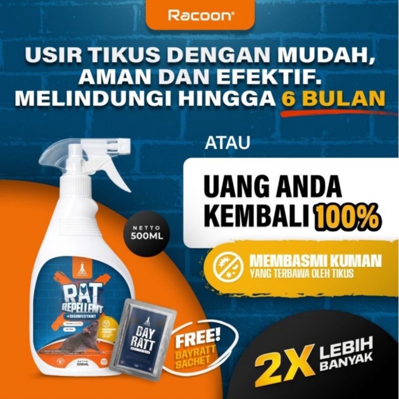 Racoon Rat Repellent cairan pengusir tikus 500ml