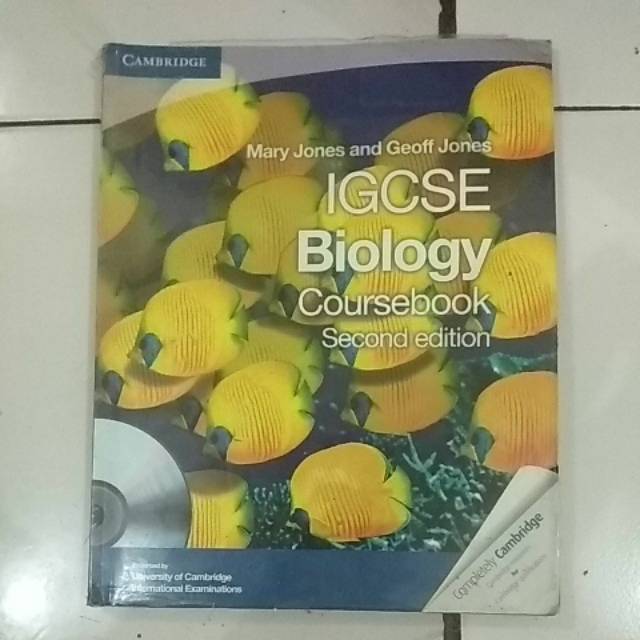 Cambridge igcse biology course book
