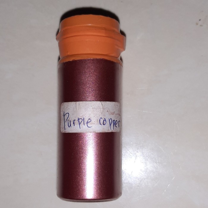 

Natural Mica Powder 10G/Pewarna Mika Bubuk/Purple Cooper