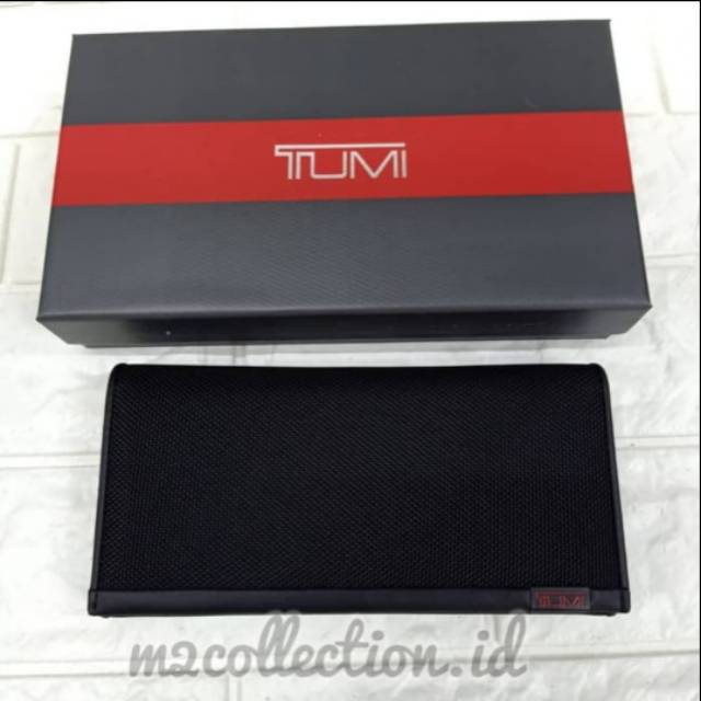 TUMI Wallet breast Pocket Black Kualitas mirror