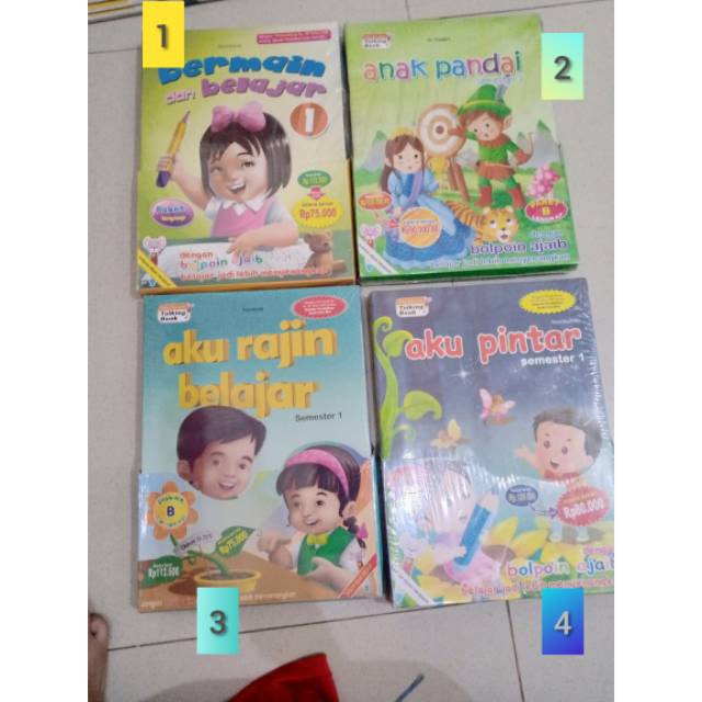 Promo Intan Pariwara Paket Buku Aktivitas Anak Paud / TK isi 13 Buku (tidak termasuk Bolpoin Ajaib)