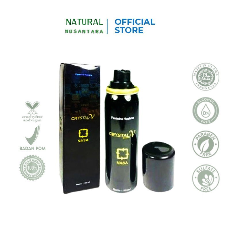 Crystal V Spray Feminine Hygiene