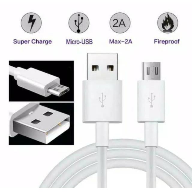 Kabel Data Oppo F9 A7 A5S A12 A15 A15S A3S F7 F5 F3 PLUS F1S VOOC 4A Micro Usb Original Fast Charging