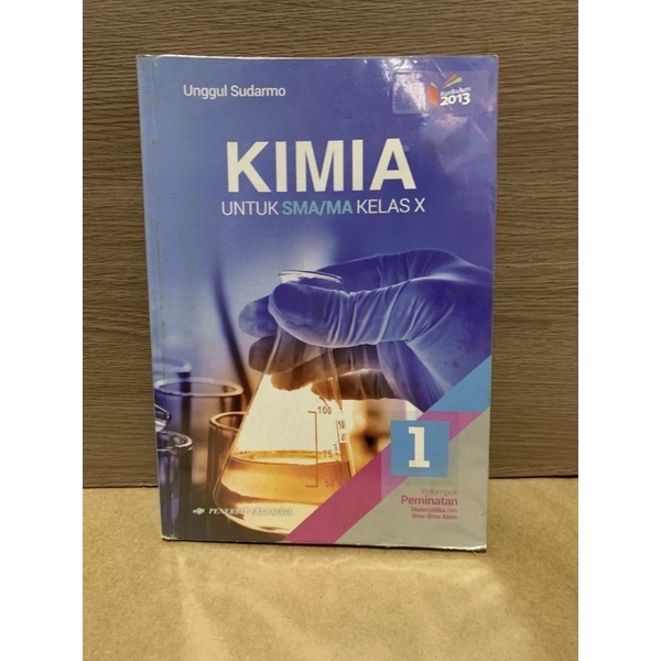 

buku pelajaran KIMIA KELAS 10 1 SMA penerbit erlangga bekas