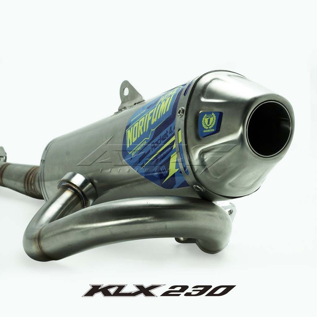 Knalpot KLX 230 KLX 230R Norifumi Rocket 4