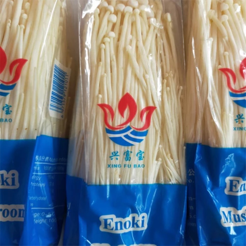 Jamur Enoki / Enoki Mushroom 100 gr Sayuran Segar Bandung