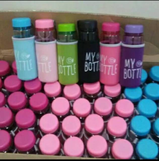 FREE BUBLE ATAU DUS MY BOTTLE  WARNA FREE POUCH COLORFULL(SARUNG)