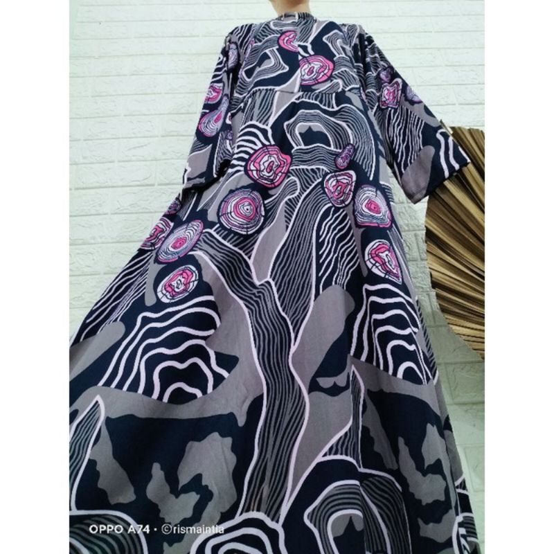 GAMIS HYGET JUMBO MOTIF OLIVIA POLKADOT TERBARU