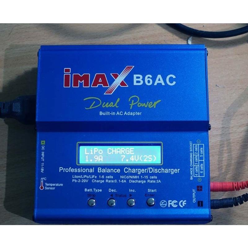 IMAX B6AC 80W LiPo nimh 3s rc battery balance charger B6 ac